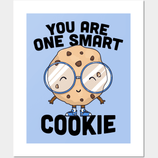 You Are One Smart Cookie | Cute Report Card or Graduation Celebration Posters and Art